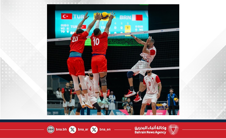 منتخبنا للكرة الطائرة يقدم أداء جيدا رغم الخسارة أمام تركيا ويواجه تشاد غدا